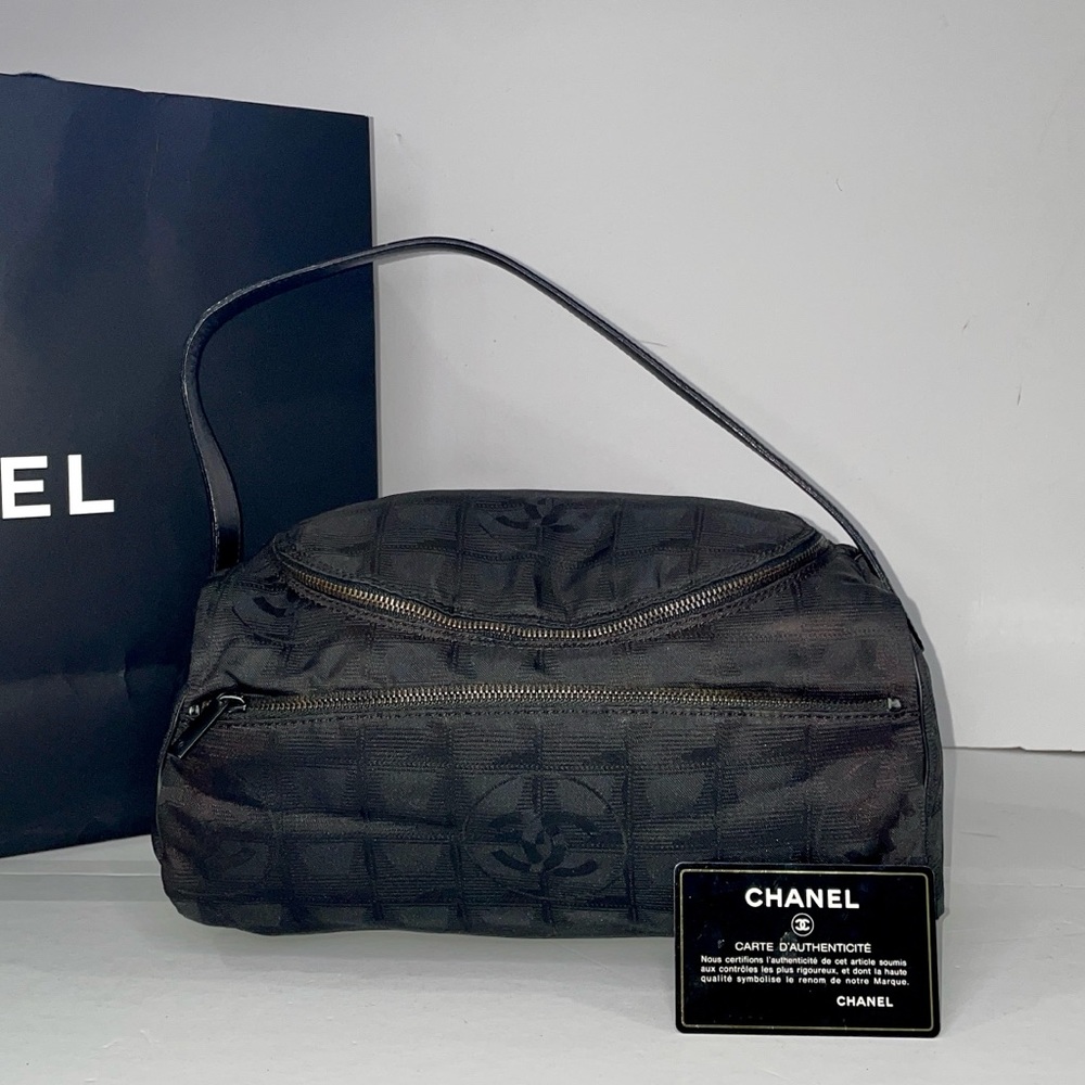 CHANEL Travel Line HandBag with COA Card
